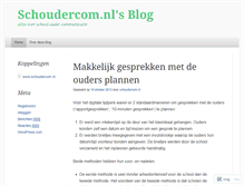 Tablet Screenshot of blog.schoudercom.nl